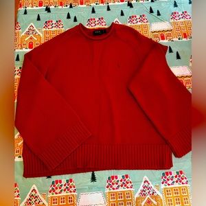 Polo Ralph Lauren Red horse sweater
